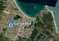 Mapa de localização da região de Garopaba — Residencial Alexandrina