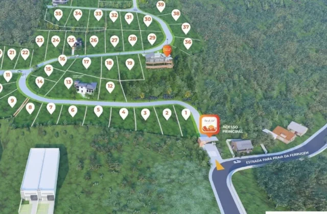 Condomínio Pôr do Sol: terreno à venda, Lote 3 — Condominio Por Do Sol Terreno Garopaba 8